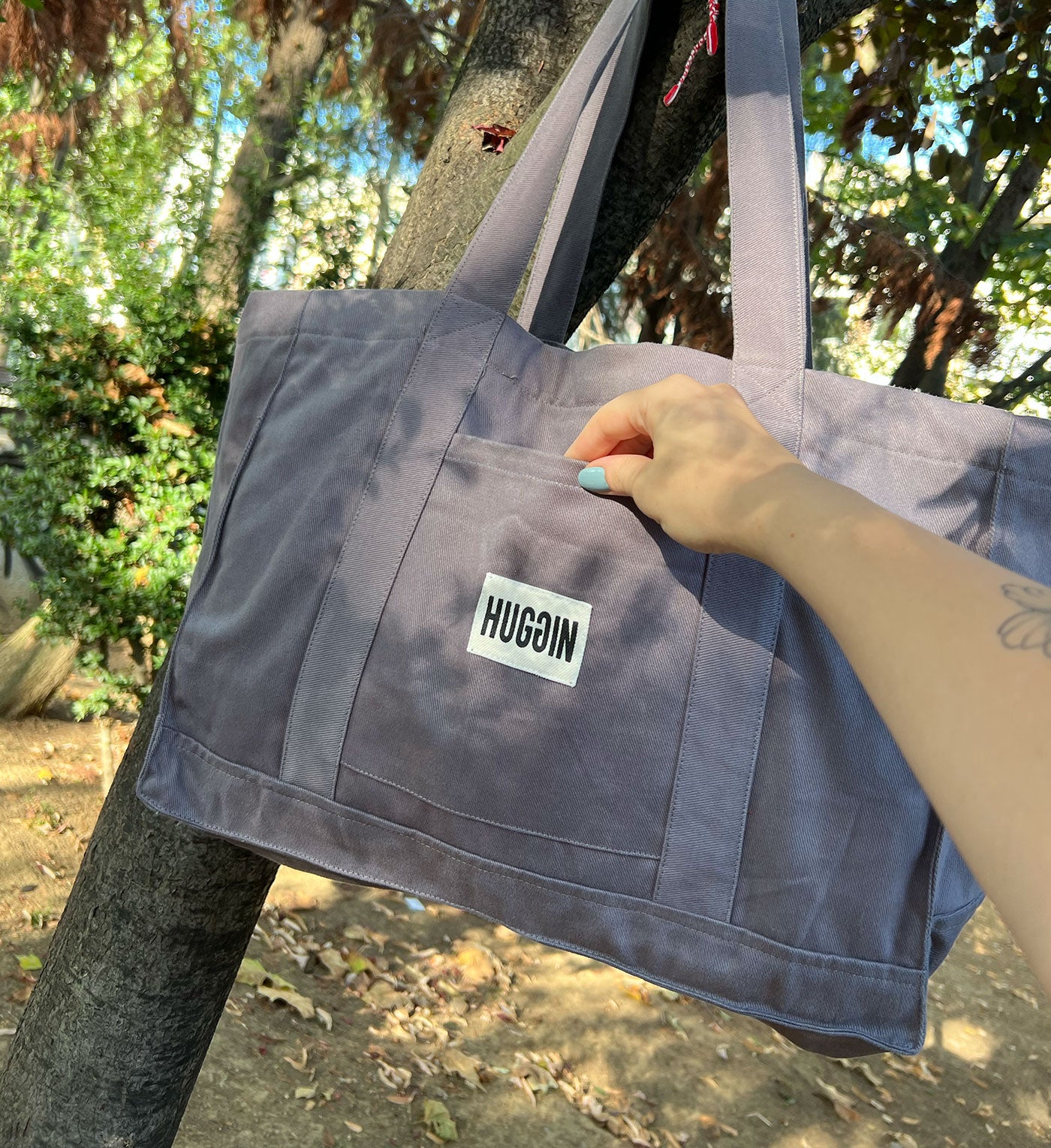 Gri Tote Bag