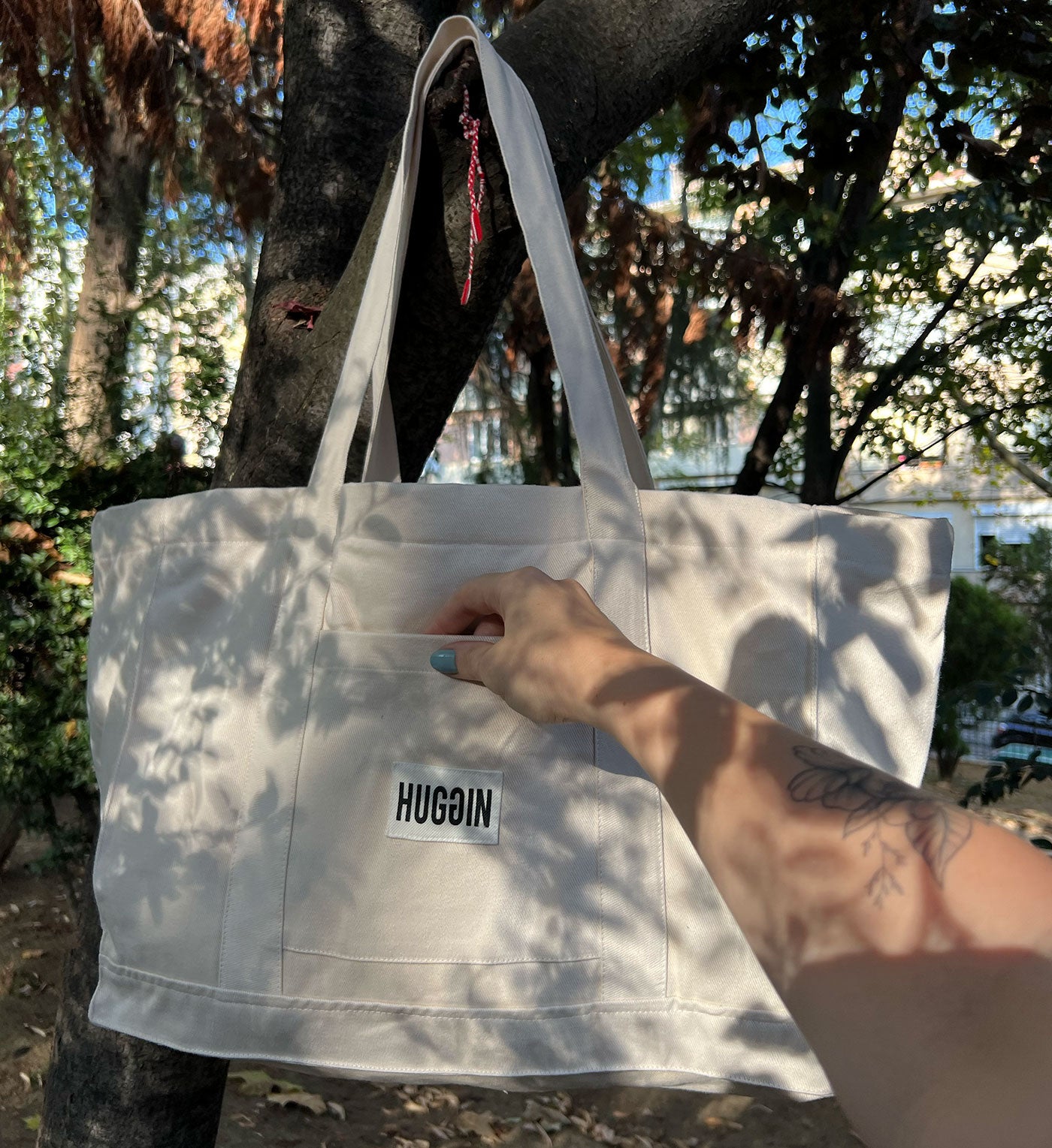 Bej Tote Bag