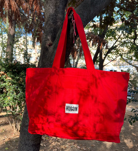 Kırmızı Tote Bag